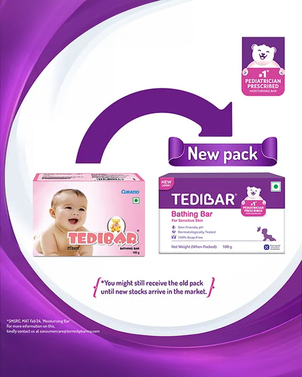Tedibar Moisturising Baby Soap Bar-100 g-Extra 5% Off – duckduckbaby