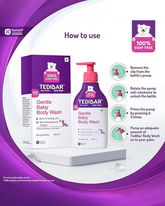 Tedibar Gentle Baby Body Wash