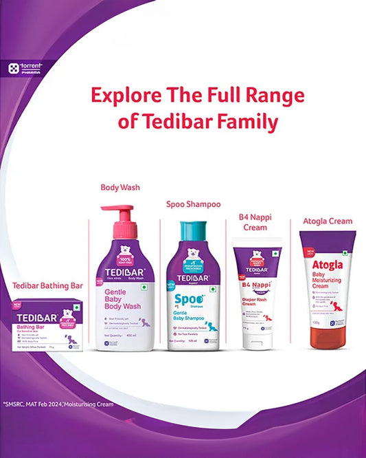 Tedibar Atogla Baby Moisturizing Cream-With Ceramides & Oat Lipids