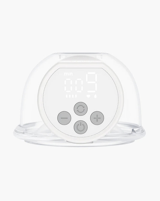 Momcozy S12 Pro Single Wearable Breast Pump-Portable-With Long Battery Life-Double Sealed Flange Design-24mm-3 modes and 9 Levels-Hands Free-Quiet Motor-White