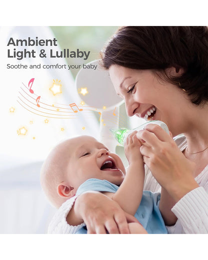 Momcozy Baby Nasal Aspirator Neti Pot-Lightweight & Portable-With 3 Adjustable Suction Levels & Self Cleaning Function-0 to 2Y-For Infants