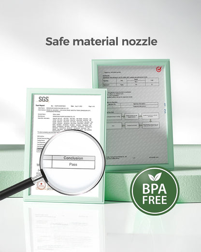 Momcozy Baby Nasal Aspirator Neti Pot-Lightweight & Portable-With 3 Adjustable Suction Levels & Self Cleaning Function-0 to 2Y-For Infants