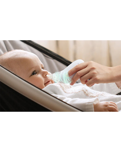 Momcozy Baby Nasal Aspirator Neti Pot-Lightweight & Portable-With 3 Adjustable Suction Levels & Self Cleaning Function-0 to 2Y-For Infants