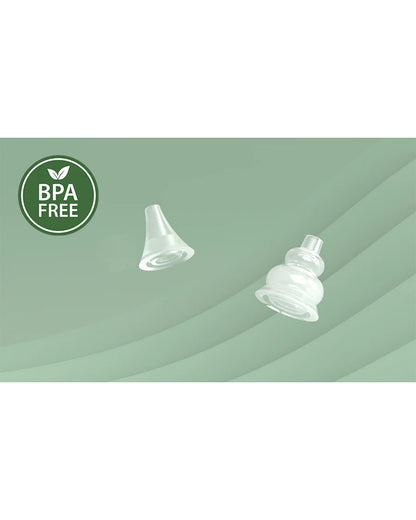 Momcozy Baby Nasal Aspirator Neti Pot-Lightweight & Portable-With 3 Adjustable Suction Levels & Self Cleaning Function-0 to 2Y-For Infants