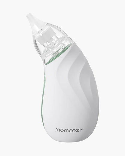 Momcozy Baby Nasal Aspirator Neti Pot-Lightweight & Portable-With 3 Adjustable Suction Levels & Self Cleaning Function-0 to 2Y-For Infants