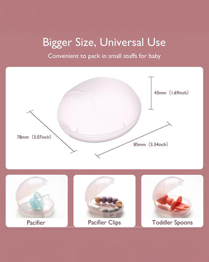 Momcozy Nipple Shields-100% Food Grade Silicone-Cut Out Design-With Hygienic Store Case-BPA/BPS Free-24 mm-Ultra thin and Super Soft-Pack of 2