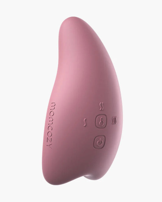 Momcozy Lactation Massager-For Engorged Breasts & Clogged Ducts-Improves Milk Flow-Adjustable Heat & Vibration Mode