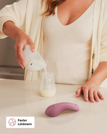 Momcozy 3-in-1 Lactation Massager-For Engorged Breasts & Clogged Ducts-Improves Milk Flow-Adjustable Heat & Vibration Mode