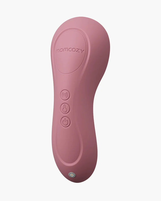 Momcozy 3-in-1 Lactation Massager-For Engorged Breasts & Clogged Ducts-Improves Milk Flow-Adjustable Heat & Vibration Mode