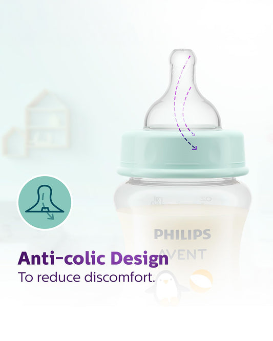 Philips Avent Grow Teat-Anti Colic-BPA Free-Flow 4 (6M+)-Pack of 2-Feeding Bottle Teat & Nipple