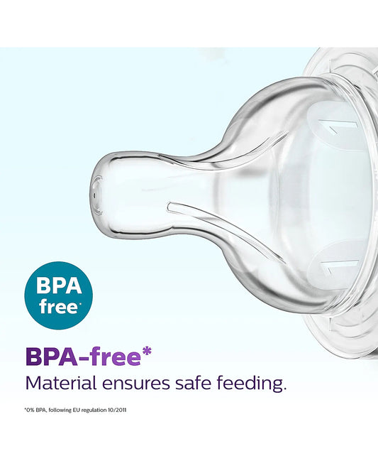 Philips Avent Anti Colic Teat-BPA Free-Flow 3 (3M+)-Pack of 2-Feeding Bottle Teat & Nipple