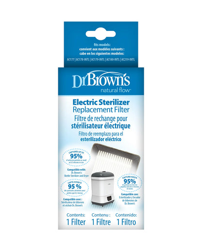 Dr. Brown's HEPA Replacement Air Filter for Bottle Sterilizer and Dryer-Pack of 1-Feeding Appliance Accessory