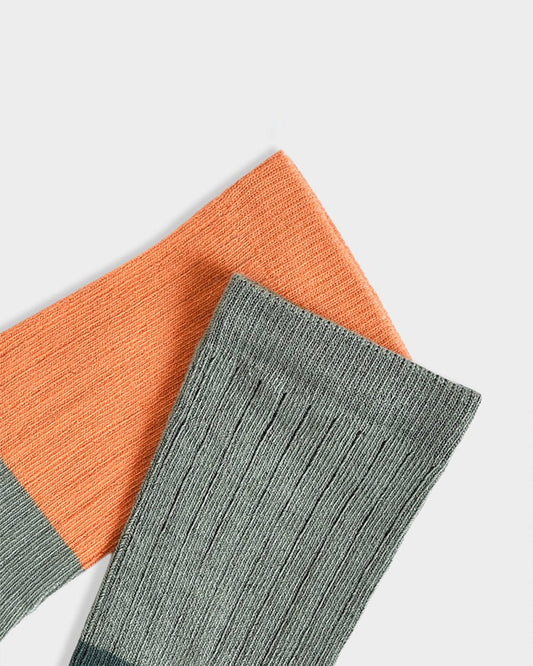 Mi Arcus Multicolor Socks-Adventure Dual-Cotton-Pack Of 2-For Infants