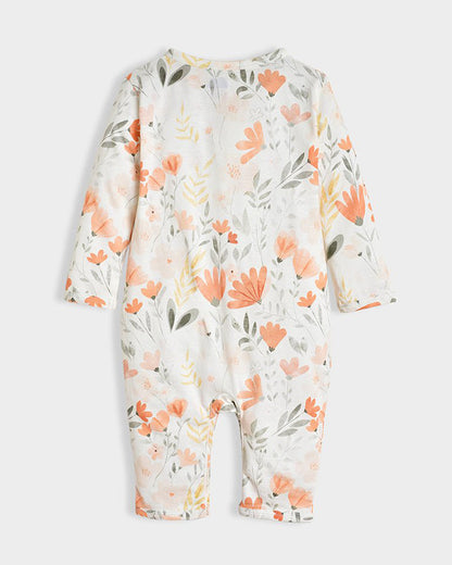 Mi Arcus Multicolor Sleepsuit-Fruits Printed-Cotton-For Infants