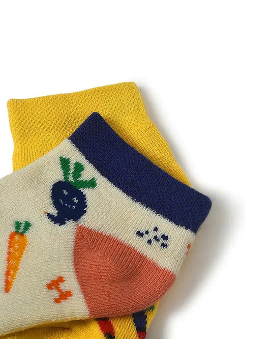 Mi Arcus Multicolor Socks-Grow Kind-Cotton-Pack Of 2-For Infants