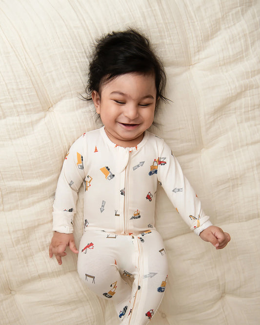 Cot & Candy Baby Cream Sleepsuit-Construction-Organic Cotton-For Infants