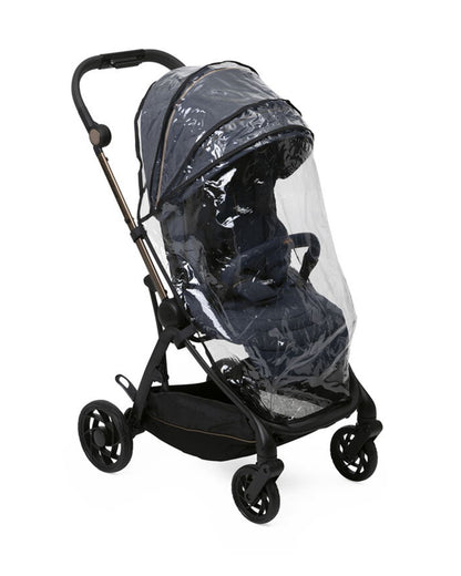 Chicco One4Ever Lounge Baby Stroller-Height Adjustable Backrest-Flat Reclining & Reversible Seat-One Hand Fold-6 Months Warranty-For 0 to 4Y (Upto 22 Kg)-Denim Shine