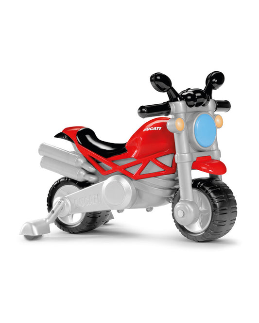 Chicco Toy Ducatti Monster Ride On-Removable Side Wheels-Push Along Toy-For 1.5 to 5 Years