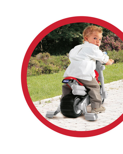 Chicco Toy Ducatti Monster Ride On-Removable Side Wheels-Push Along Toy-For 1.5 to 5 Years