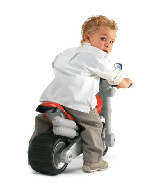 Chicco Toy Ducatti Monster Ride On-Removable Side Wheels-Push Along Toy-For 1.5 to 5 Years