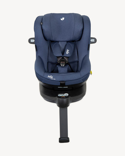 Joie i-Spin 360 Baby Car Seat-Convertible-(Front & Rear Facing)-6 Positions Recline-360 Degrees Rotation-6 Months Warranty-For 0 to 4Y (Upto 19 Kg)-Deep Sea