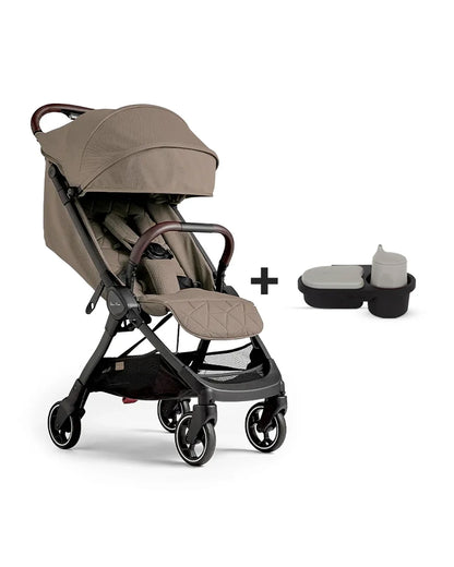 Silver Cross Clic Stroller-With Snack Tray-Cabin Friendly-One Hand Fold-For 0 to 4Y (Upto 22 kg)-Cobble