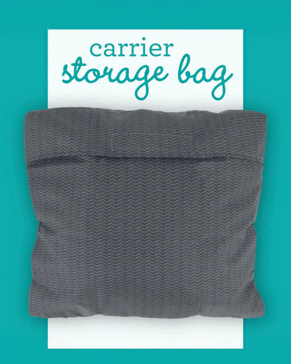 Infantino Hug & Cuddle Adjustable Hybrid Wrap Carrier-Pre Formed Wrap for Easy Wear-With Expandable Front Pocket-Waist Belt & Adjustable Padded Back Support-Upto 3 to 11.5 Kg-Black