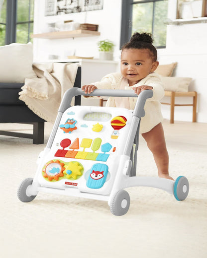 Skip Hop Musical Activity Walker-4 in 1 Convertible-Anti-Skid-40+ Play Features-6M+