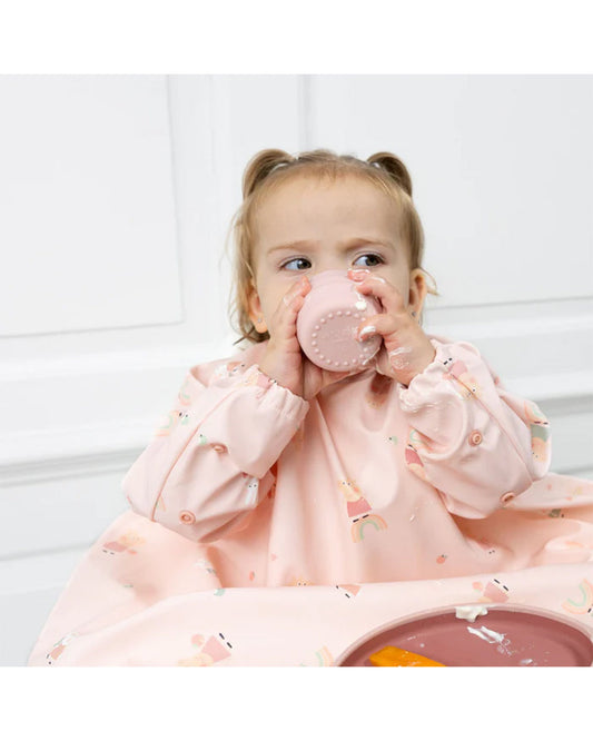 Bibado Meal Set Combo-Strong Suction Base-Encourages Self Feeding-Pack of 4-Blush