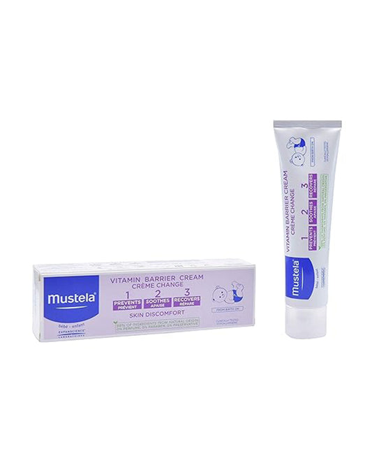 Mustela Vitamin Barrier 1 2 3 Baby Rash Cream-With Avocado & Sunflower Oil