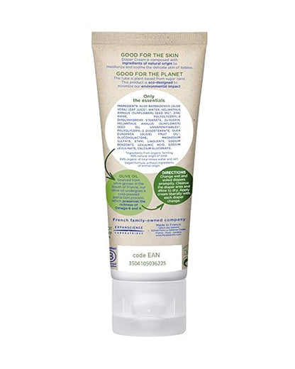 Mustela Certified Organic Diaper Rash Cream-With Olive Oil & Sunflower Oil