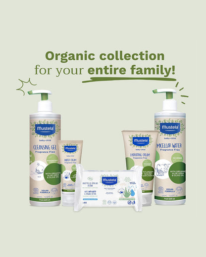 Mustela Certified Organic Diaper Rash Cream-With Olive Oil & Sunflower Oil