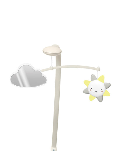 Skip Hop Nursery Style Diaper Changing Mat-With Wipe Clean, Non-Skid Base & Safety Belt-Oat