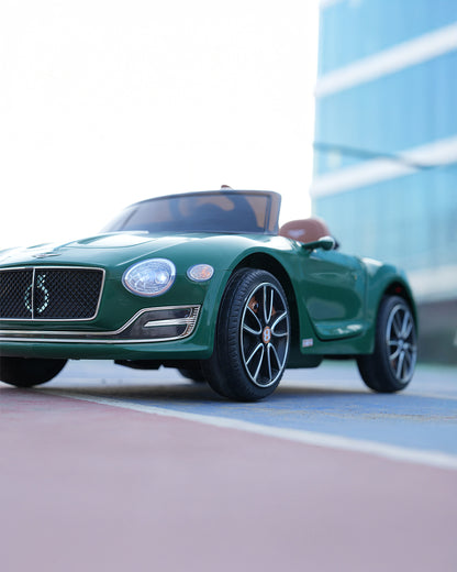 Bentley EXP 12 Speed 6e Ride On Car-Battery Operated-3 Point Safety Belt-With Manual or Remote Option to Steer-Tough Tires with Rear Suspension-Bold Gullwing Doors-Emotorad-For 3Y+ (Upto 30 Kg)-Green