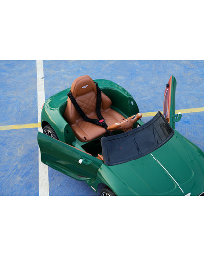 Bentley EXP 12 Speed 6e Ride On Car-Battery Operated-3 Point Safety Belt-With Manual or Remote Option to Steer-Tough Tires with Rear Suspension-Bold Gullwing Doors-Emotorad-For 3Y+ (Upto 30 Kg)-Green