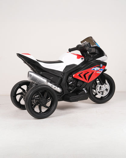 BMW HP4 Ride On Bike-Battery Operated-Push Button to Start-Precise Braking System-Anti Skid Wheels with Rear Suspension-Powerful Front Light-For 3Y +-Emotorad-Red
