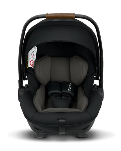 Nuna Arra Next Baby Car Seat-Rear Facing-3 Positions & 157 Degrees Flat Reclining Seat-Lightweight-10 Positions Adjustable Headrest-For 0 to 1.5Y (Upto 13 Kg)-Caviar
