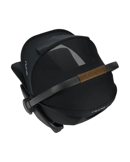 Nuna Arra Next Baby Car Seat-Rear Facing-3 Positions & 157 Degrees Flat Reclining Seat-Lightweight-10 Positions Adjustable Headrest-For 0 to 1.5Y (Upto 13 Kg)-Caviar