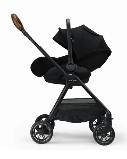 Nuna Arra Next Baby Car Seat-Rear Facing-3 Positions & 157 Degrees Flat Reclining Seat-Lightweight-10 Positions Adjustable Headrest-For 0 to 1.5Y (Upto 13 Kg)-Caviar