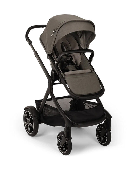Nuna Demi Next Baby Stroller-Height Adjustable Parent Handle Bar-Reversible Seat-Wide Front Wheels-10 Kg Spacious Basket-2 Years Warranty-For 6M to 4Y (Upto 22 Kg)-Granite