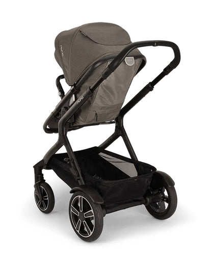 Nuna Demi Next Baby Stroller-With Cup Holder-Height Adjustable Parent Handle Bar-Reversible Seat-Wide Front Wheels-10 Kg Spacious Basket-2 Years Warranty-For 6M to 4Y (Upto 22 Kg)-Granite