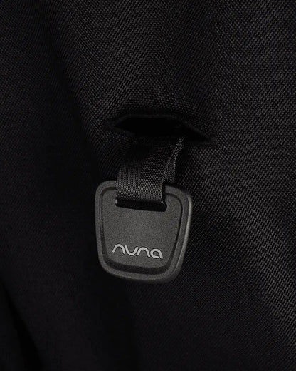 Nuna TRVL Dubl Twin Baby Stroller-Individually Adjustable Near Flat Reclining Seat-One Hand Fold-With Cup Holder-Large Storage Basket-2 Years Warranty-0 to 4Y (Upto 22 Kg)-Caviar