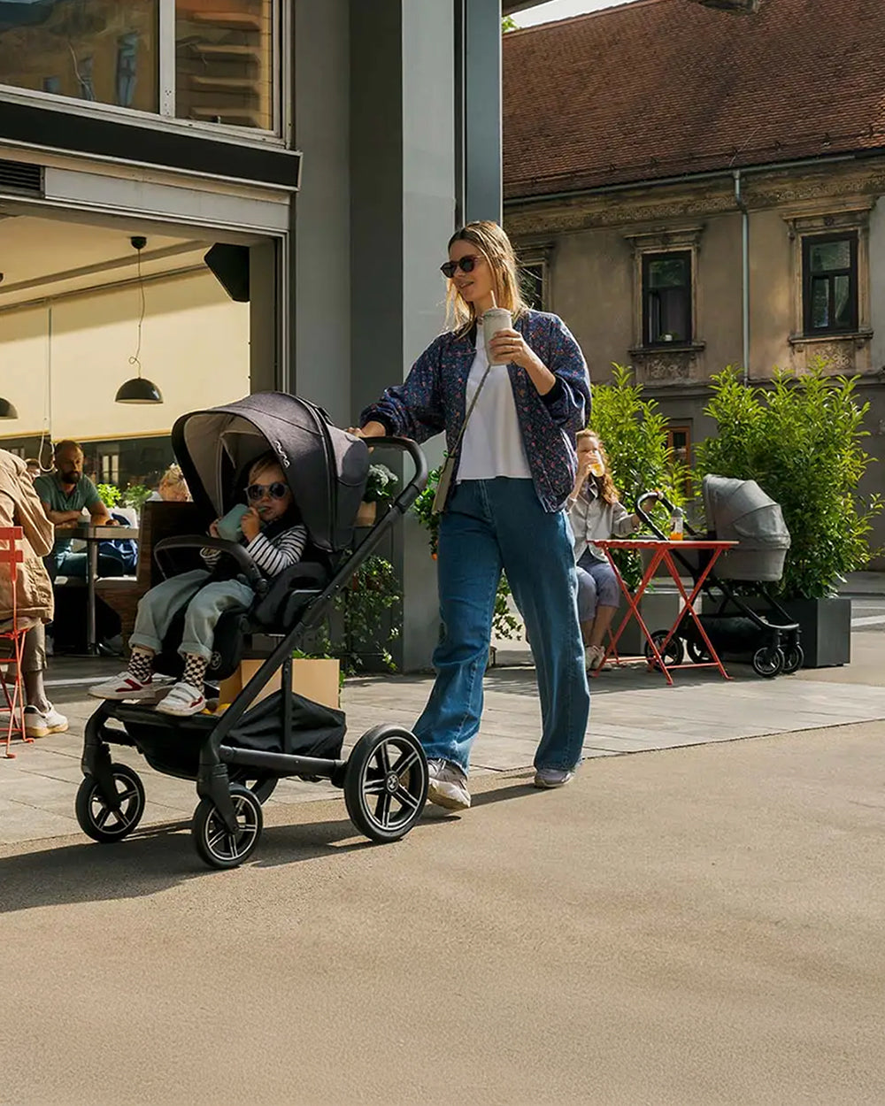 Nuna MIXX Next BMW Collection Stroller-With Cup Holder-Metal BMW