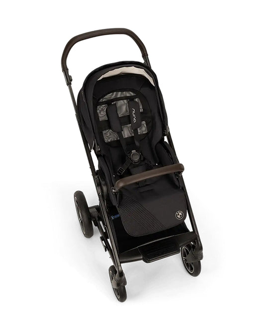 Nuna Mixx Next BMW Collection Stroller-With Cup Holder-Metal BMW Badge On Window Flap-Exclusvie Wheels With BMW Trinity Pattern-2 Years Warranty-Pram for 0 to 4Y (Upto 22 Kg)-Element