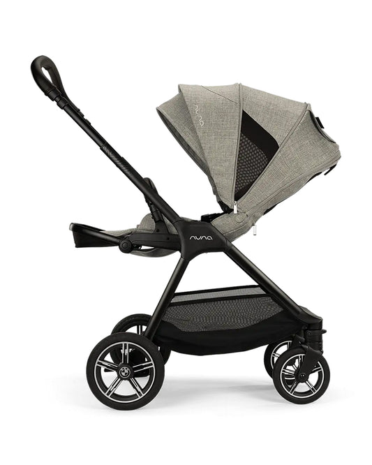 Nuna TRIV Next BMW Collection Stroller-With Cup Holder-Metal BMW Badge On Window Flap-Exclusvie Wheels With BMW Trinity Pattern-2 Years Warranty-Pram for 0 to 4Y (Upto 22 Kg)-Graphene