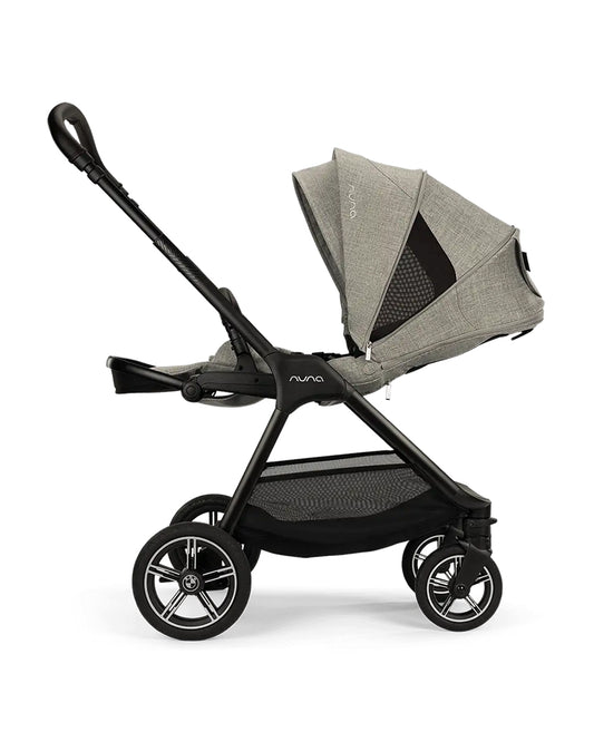 Nuna TRIV Next BMW Collection Stroller-With Cup Holder-Metal BMW Badge On Window Flap-Exclusvie Wheels With BMW Trinity Pattern-2 Years Warranty-Pram for 0 to 4Y (Upto 22 Kg)-Graphene