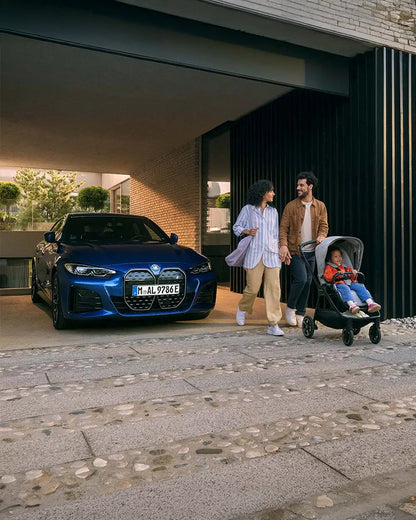 Nuna TRIV Next BMW Collection Stroller-With Cup Holder-Metal BMW Badge On Window Flap-Exclusvie Wheels With BMW Trinity Pattern-2 Years Warranty-Pram for 0 to 4Y (Upto 22 Kg)-Graphene