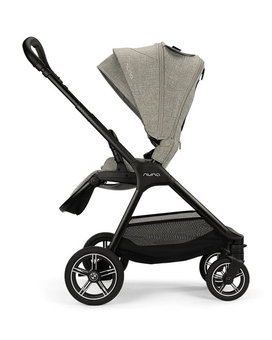 Nuna TRIV Next BMW Collection Stroller-With Cup Holder-Metal BMW Badge On Window Flap-Exclusvie Wheels With BMW Trinity Pattern-2 Years Warranty-Pram for 0 to 4Y (Upto 22 Kg)-Graphene