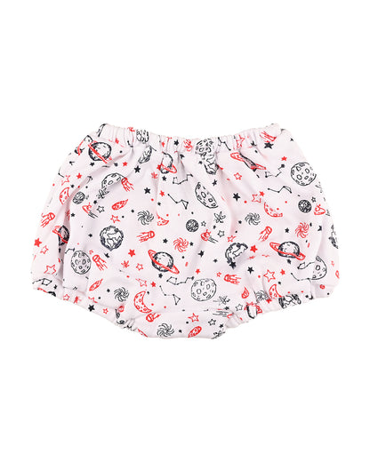 nuluv White, Red & Multicolor Briefs-Cotton-Other Prints-Pack of 2-For Infants