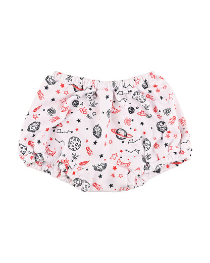nuluv White, Red & Multicolor Briefs-Cotton-Other Prints-Pack of 2-For Infants